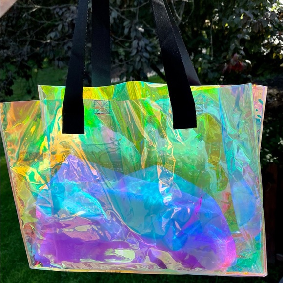 Swimming pool Handmade led tote bag, summer bag , bag - Picture 9 of 14